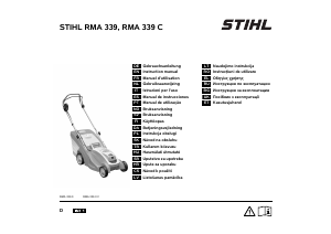 Manuál Stihl RMA 339 C Travní sekačka