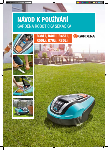 Manuál Gardena R40Li Travní sekačka