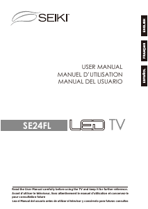 Mode d’emploi Seiki SE24FL Téléviseur LED