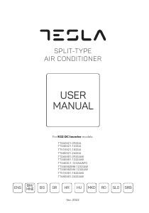 Használati útmutató Tesla TT26EX81-0932IAW Légkondicionáló berendezés