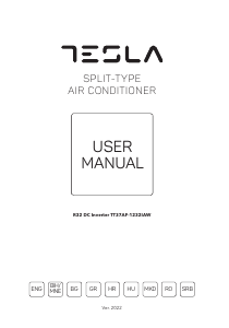 Manual Tesla TT37AF-1232IAW Aer condiționat