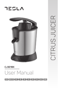 Manual Tesla CJ301BX Storcator citrice