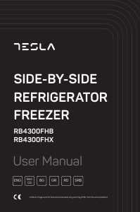 Manual Tesla RB4300FHB Fridge-Freezer