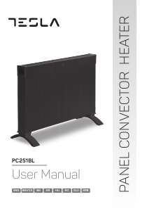 Manual Tesla PC251BL Heater