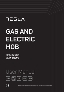 Manual Tesla HM6310SX Hob