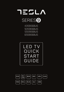 Manual Tesla 43S906BUS Televizor LED