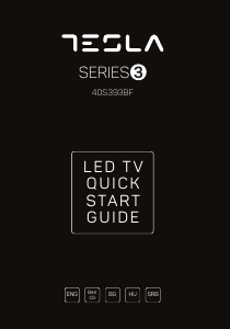 Manual Tesla 40S393BF LED Television