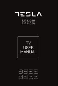 Manual Tesla 32T320BH Televizor LED