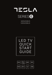Manual Tesla 43E625BFS LED Television