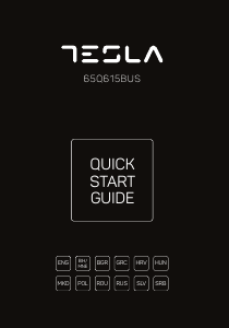 Manual Tesla 65Q615BUS Televizor LED
