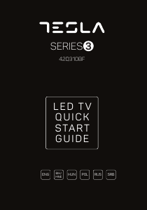 Manual Tesla 42Q310BF LED Television