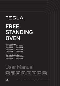 Handleiding Tesla CM6220SX Fornuis