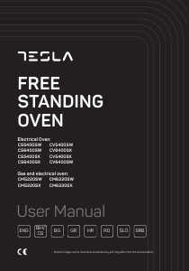 Manual Tesla CV6400SX Range