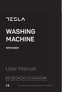 Priročnik Tesla WF91490M Pralni stroj
