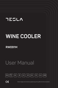 Manual Tesla RW091M Wine Cabinet