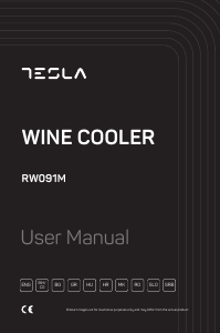 Handleiding Tesla RW091M Wijnklimaatkast