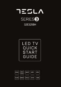 Manual Tesla 32E325BH Televizor LED