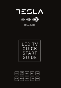 Manual Tesla 40E320BF Televizor LED