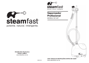 Manual Steamfast SF-407 Vaporizador de vestuário