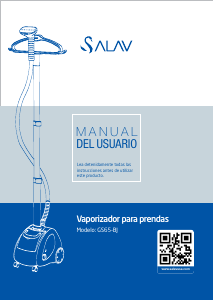 Manual de uso SALAV GS65-BJ Vaporizador de prendas