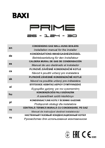 Manual Baxi Prime 26 Cazan de incalzire centrala