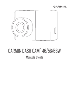 Manuale Garmin Dash Cam 56 Action camera