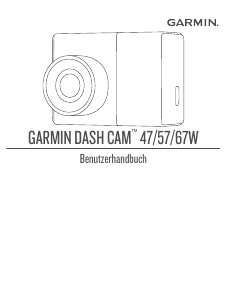 Bedienungsanleitung Garmin Dash Cam 57 Action-cam