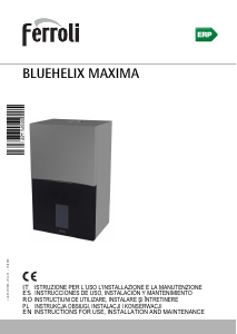 Instrukcja Ferroli BlueHelix Maxima 34C Kocioł ogrzewania
