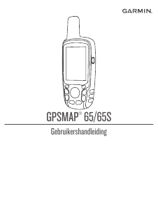 Handleiding Garmin GPSMAP 65 Handheld navigatiesysteem