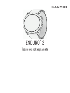 Rokasgrāmata Garmin Enduro 2 Viedpulkstenis