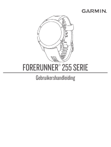 Handleiding Garmin Forerunner 255S Music Smartwatch