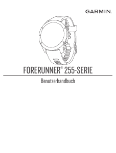 Bedienungsanleitung Garmin Forerunner 255S Music Smartwatch