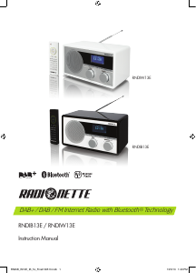 Manual Radionette RNDIW13E Radio