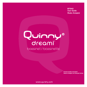 Mode d’emploi Quinny Dreami Poussette