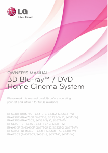 Manual LG BH6430P Home Theater System