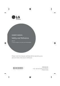 Manual LG 24LF450B Televizor LED