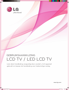 Handleiding LG 47LE5400 LED televisie