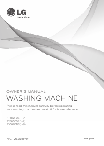 Manual LG F1480TDS5 Washing Machine