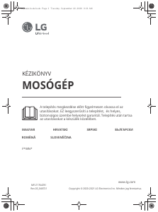 Manual LG F4WN608S1 Mașină de spălat