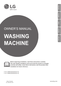 Manual LG FH2A8HDN2 Washing Machine