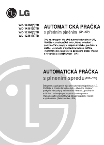 Návod LG WD-14360TD Práčka