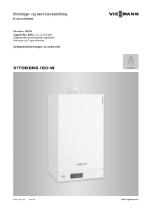 Brugsanvisning Viessmann Vitodens 100-W Centralvarmeanlæg
