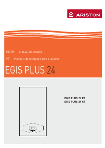Manual Ariston EGIS Plus 24 FF Caldeira de aquecimento central