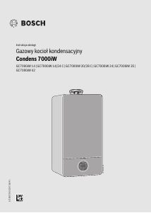 Instrukcja Bosch GC7000iW 42 Kocioł ogrzewania
