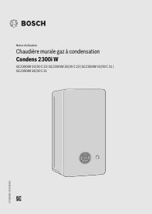 Mode d’emploi Bosch GC2300iW 24/30 C 31 Chaudière chauffage central