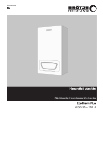 Használati útmutató Brötje WGB 50 H EcoTherm Plus Kazán központi fűtéshez