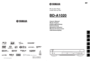 Bedienungsanleitung Yamaha BD-A1020 Blu-ray player
