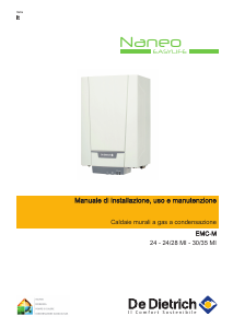 Manuale De Dietrich ECM-M 24/28 MI Caldaia per riscaldamento centralizzato