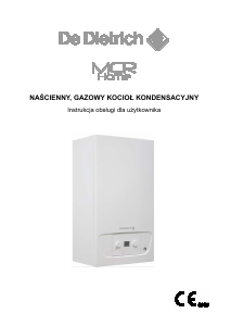 Instrukcja De Dietrich MCR Home 20/26 MI Kocioł ogrzewania
