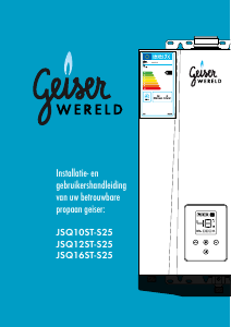 Handleiding Geiserwereld JSQ16ST-S25 Geiser